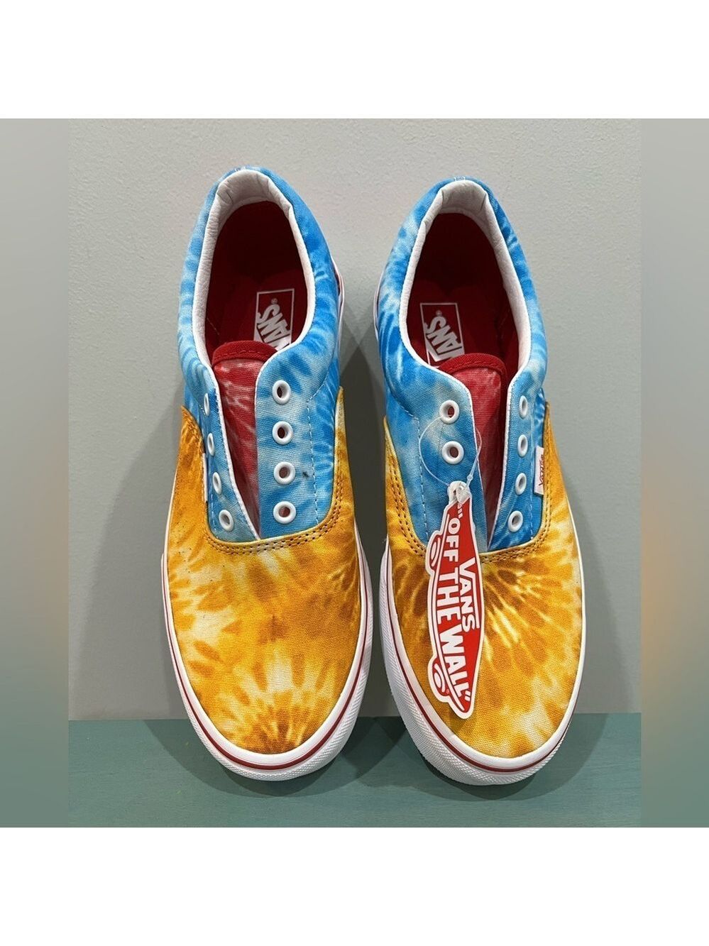 NWT Vans Era Juniors 6.5 Tie-Dye Sneakers - Picture 5 of 10